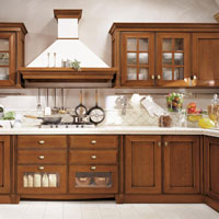 Cucina Velia Ciliegio Lube - Mobili Biagi Lariano